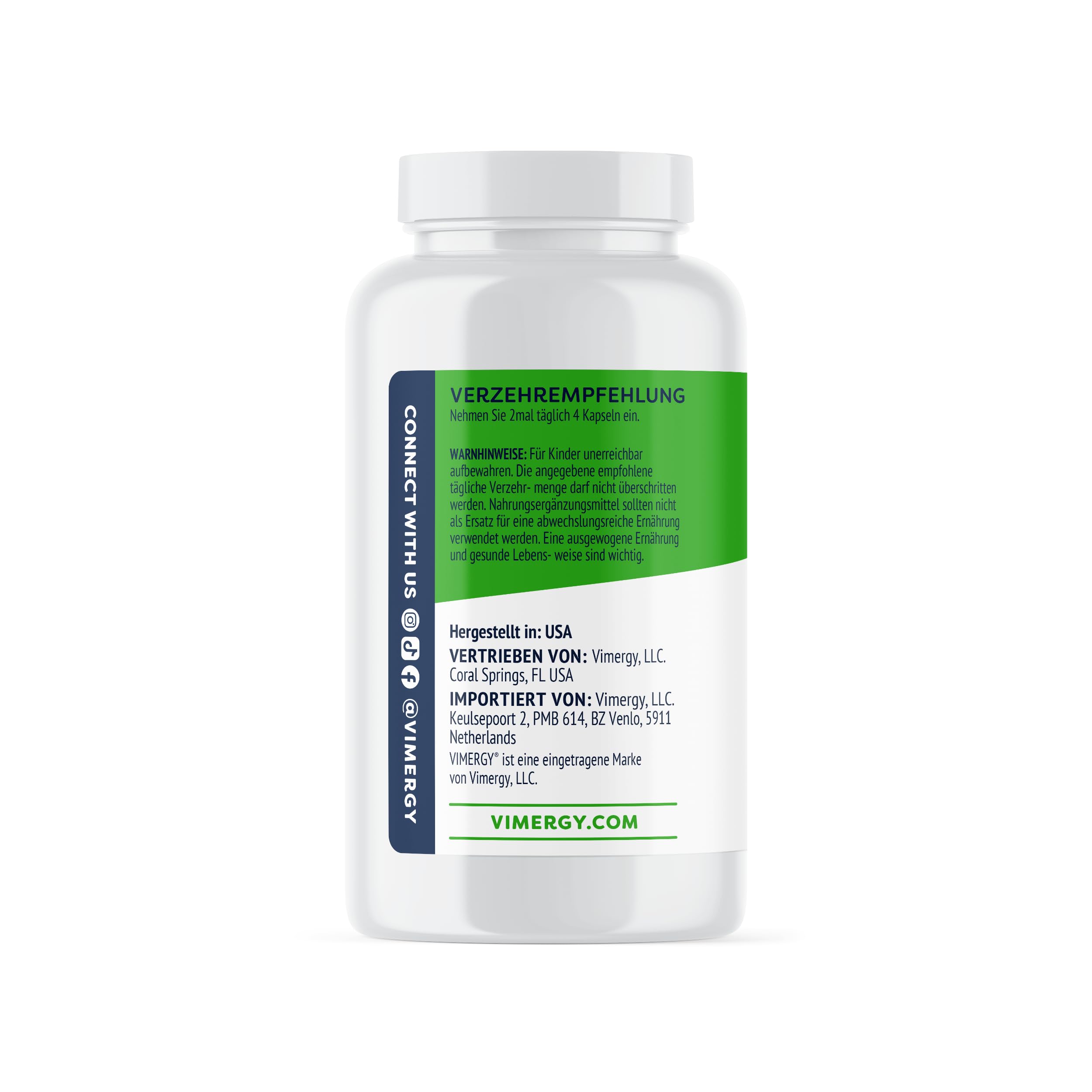 Vimergy Gerstengras Saft Pulver – Supergreen aus Gerstengrassaft Pulver – Vegan - Ohne Trennmittel, ohne Füll- und Geschmacksstoffe, Zucker, Gentechnik, Gluten (240 stück (Kapseln)
