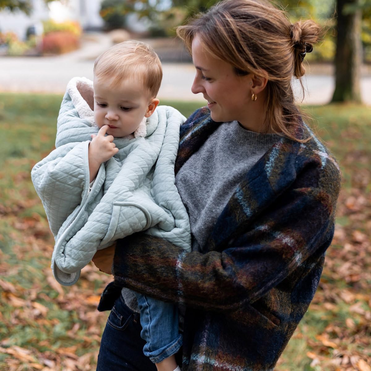 Poncho chaud de voyage Pady quilted Lunar - Bemini