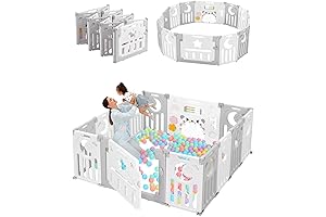 Dripex Baby Playpen: Secure and Adjustable Play Area for Your Little One