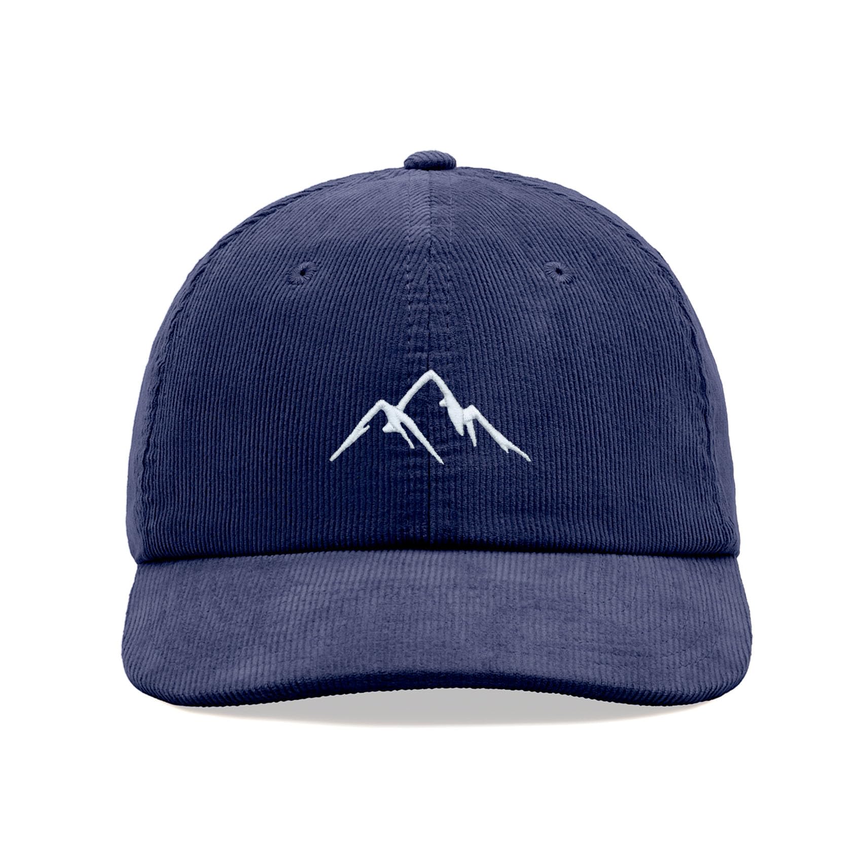 Cap Base Unisex Oxford Navy Mountains Corduroy Baseball Cap Vintage Dad Hat Adjustable Hiking