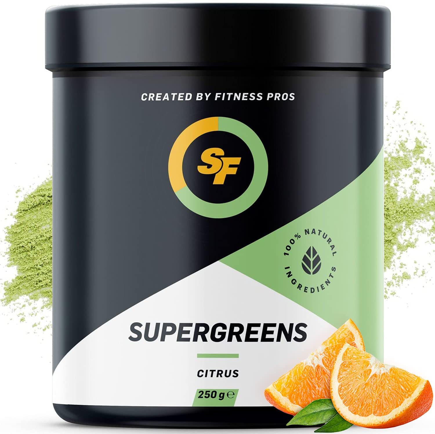SF Super Greens Powder Detox Drink 100 Natural, Vegan Superfood