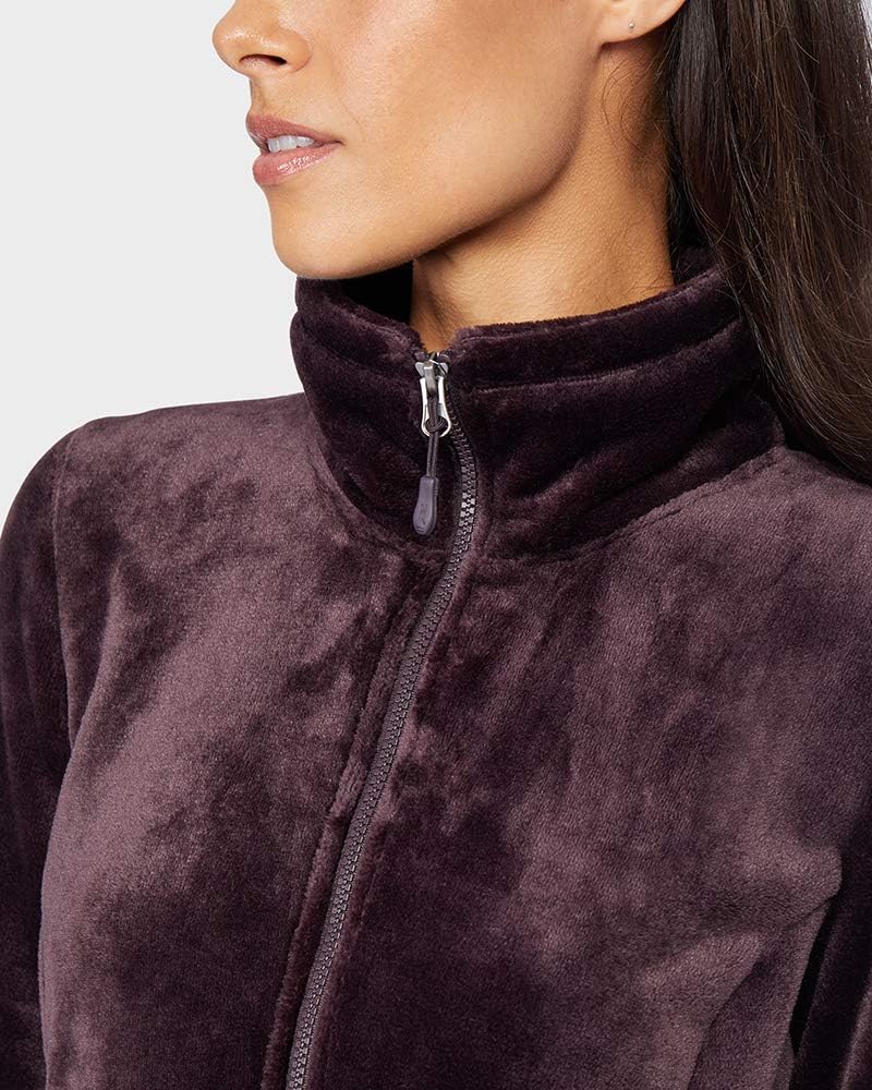 32 Degrees Womens Luxe Fur Jacket - Image 3