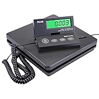 Vista 1 de American Weigh Scales Digital Shipping Scale Highly Accurate Multifunctional Postal Package & Luggage Weighing Scale 110 lbs x 0.1 oz Backlit