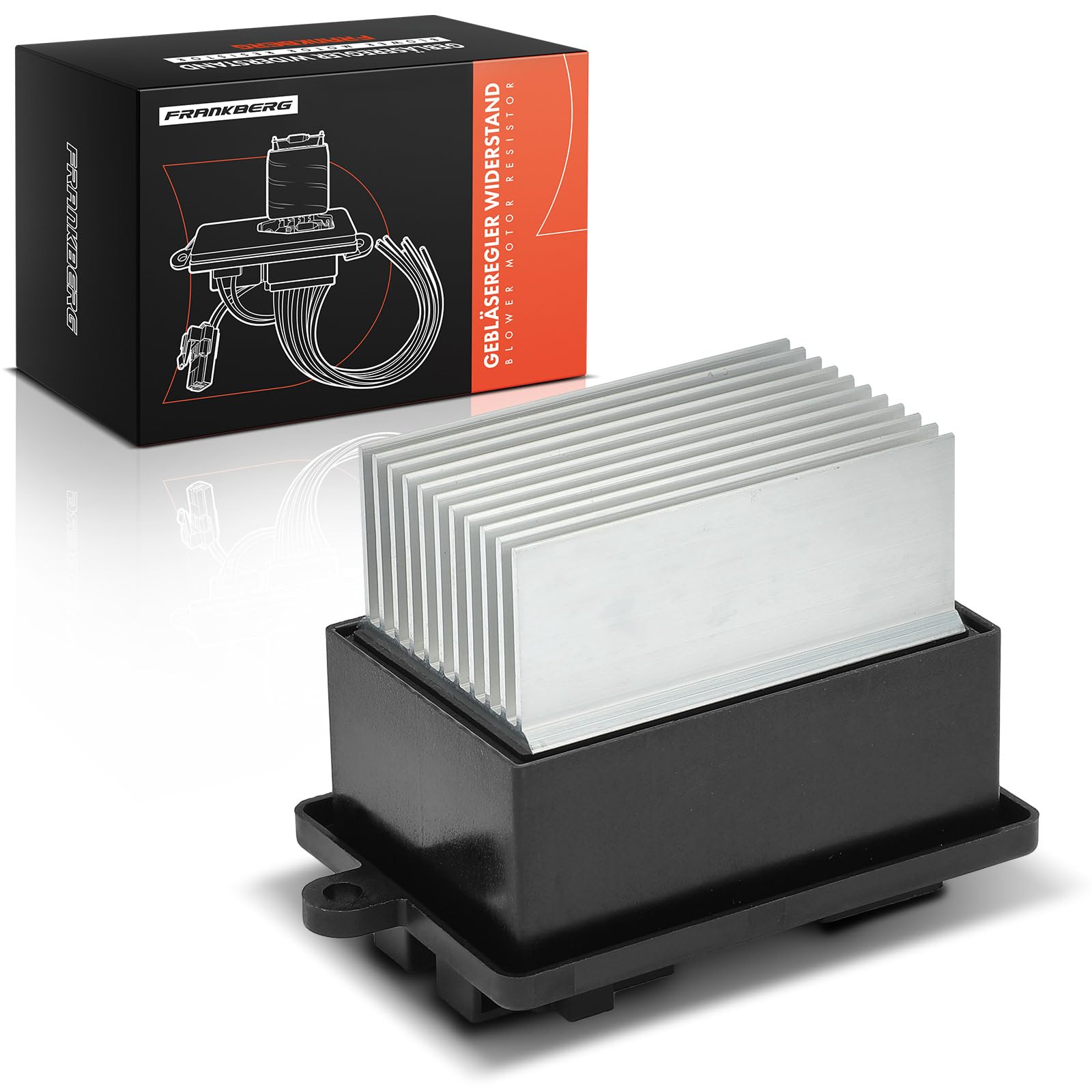 Frankberg Resistenza Ventola del Motore 6 poli Compatibile con C4 Grand Picasso II DA DE 1.2L-2.0L 2013-2025 C4 Picasso II 1.2L-2.0L 2013-2025 Jumpy Bus V 1.6L 2.0L 2016-2025 Replace# 0018216960