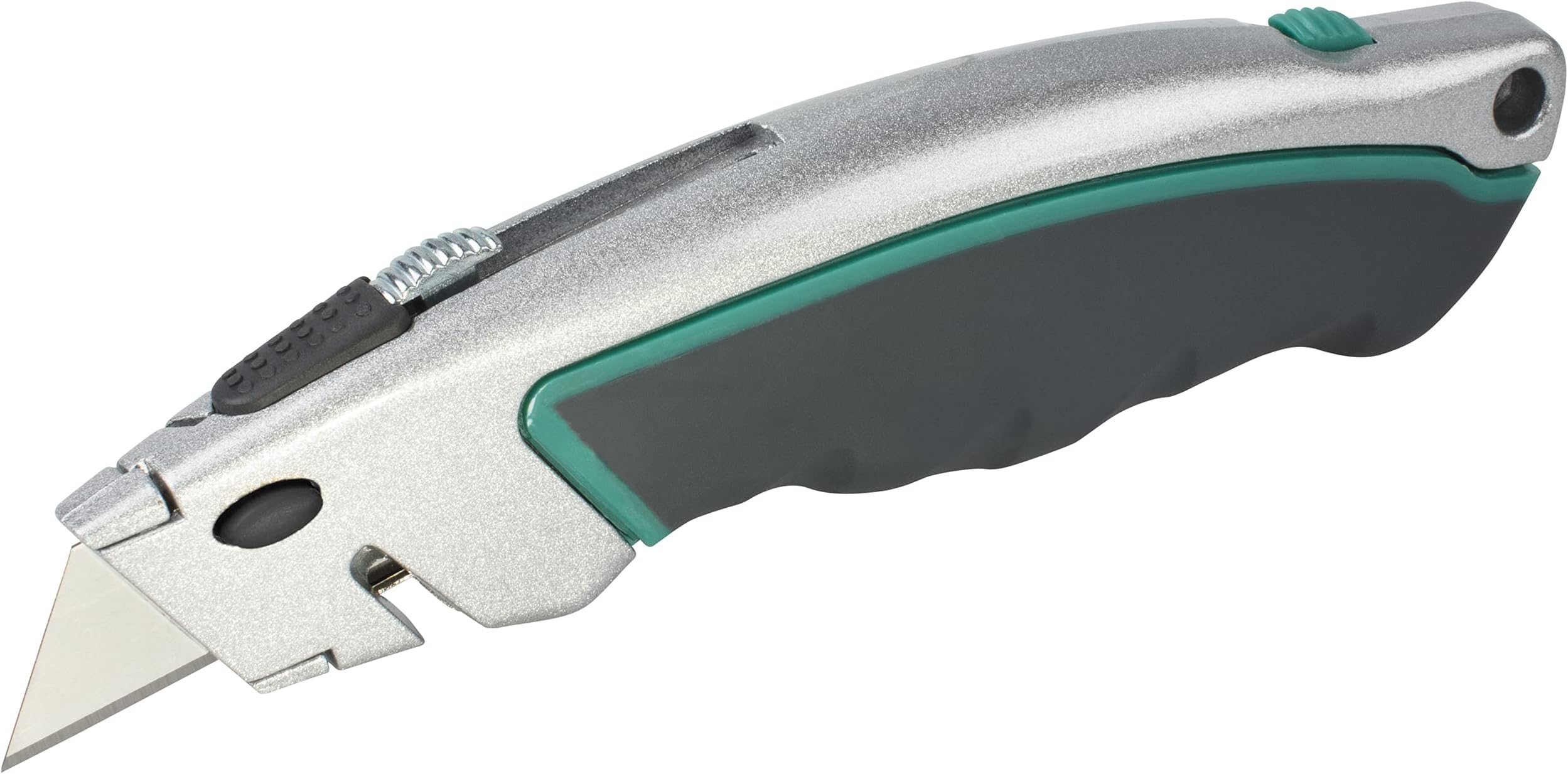 Quick-Change Trapezium Blade Knife with Retractable Blade I 4131000 I Trapezium Blade Knife for demanding Applications