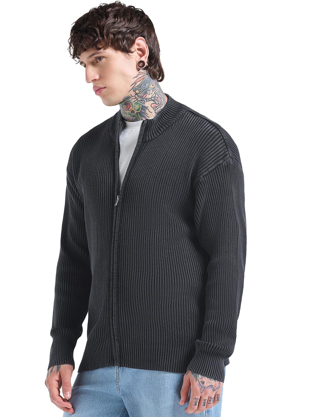 bewakoof Men's Cotton Modern Sweater-picture-29