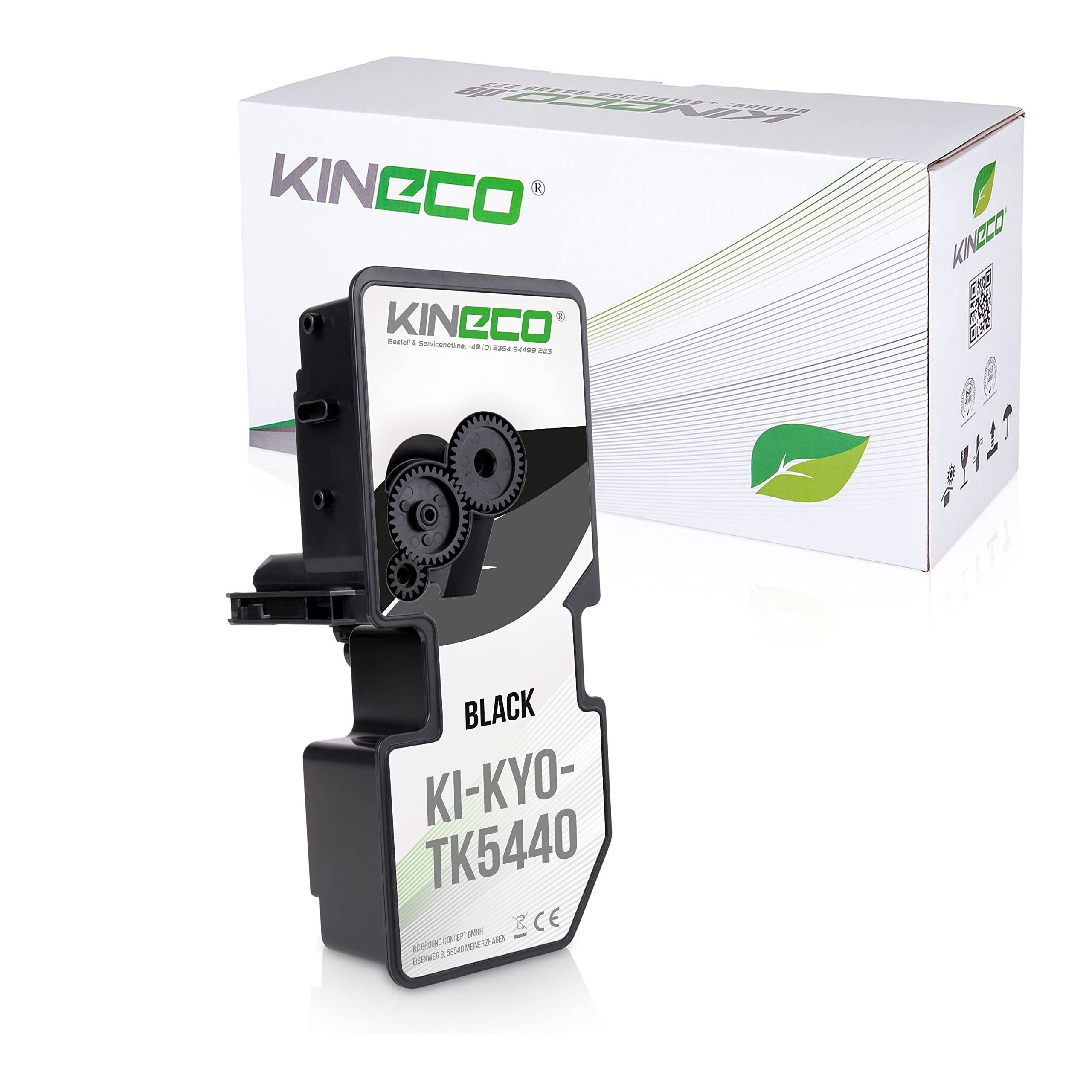 Kineco Toner kompatibel mit Kyocera TK-5440 für ECOSYS MA2100 PA2100 MA2100cfx MA2100cwfx PA2100cwx PA2100cx,2.800 Seiten Schwarz