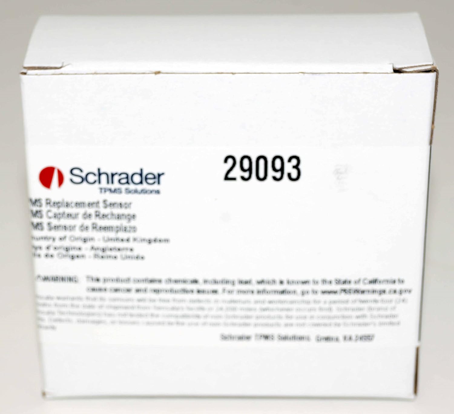 Schrader 29093 TPMS SENSOR