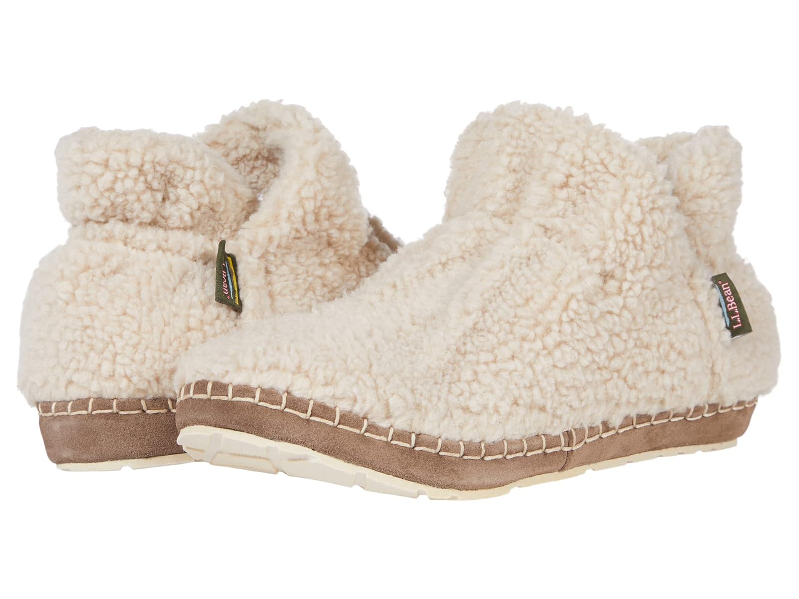 Женские тапочки L.L.Bean Cozy Slipper с ворсом из флиса