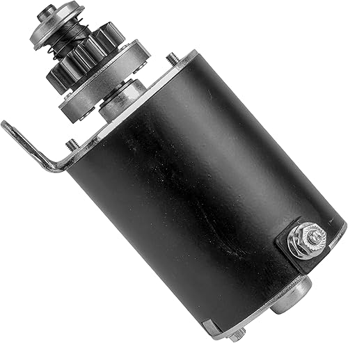 Miniatura 6 de Caltric Motor de arranque compatible con John Deere 92H D125 D130 D140 D155 D160 MIA13038 / engranaje de acero de 15 dientes