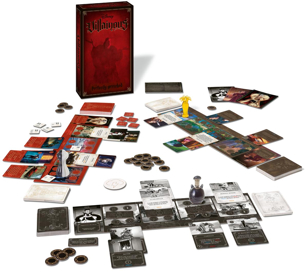 Ravensburger - Villainous Perfectly Wretched | Expansión | Juegos De Mesa Niños 10 Años | Juego De Mesa para Toda La Familia | Regalos Originales | Juegos De Mesa Adulto