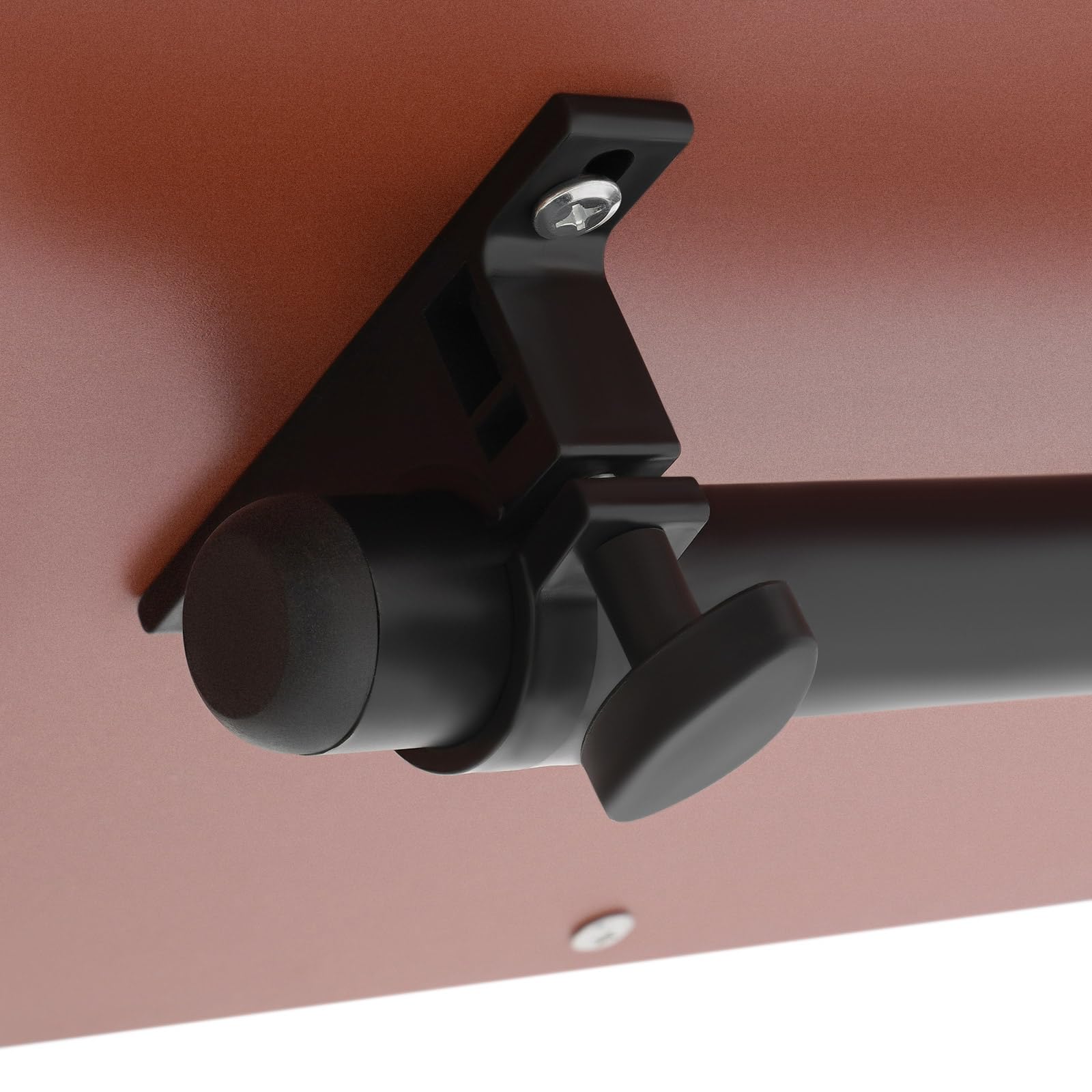 Mesa de cama con ruedas (60 – 90 cm), color negro | Escritorio de ordenador con gran encimera mesa auxiliar cama médica sofá resistente desgaste golpes arañazos