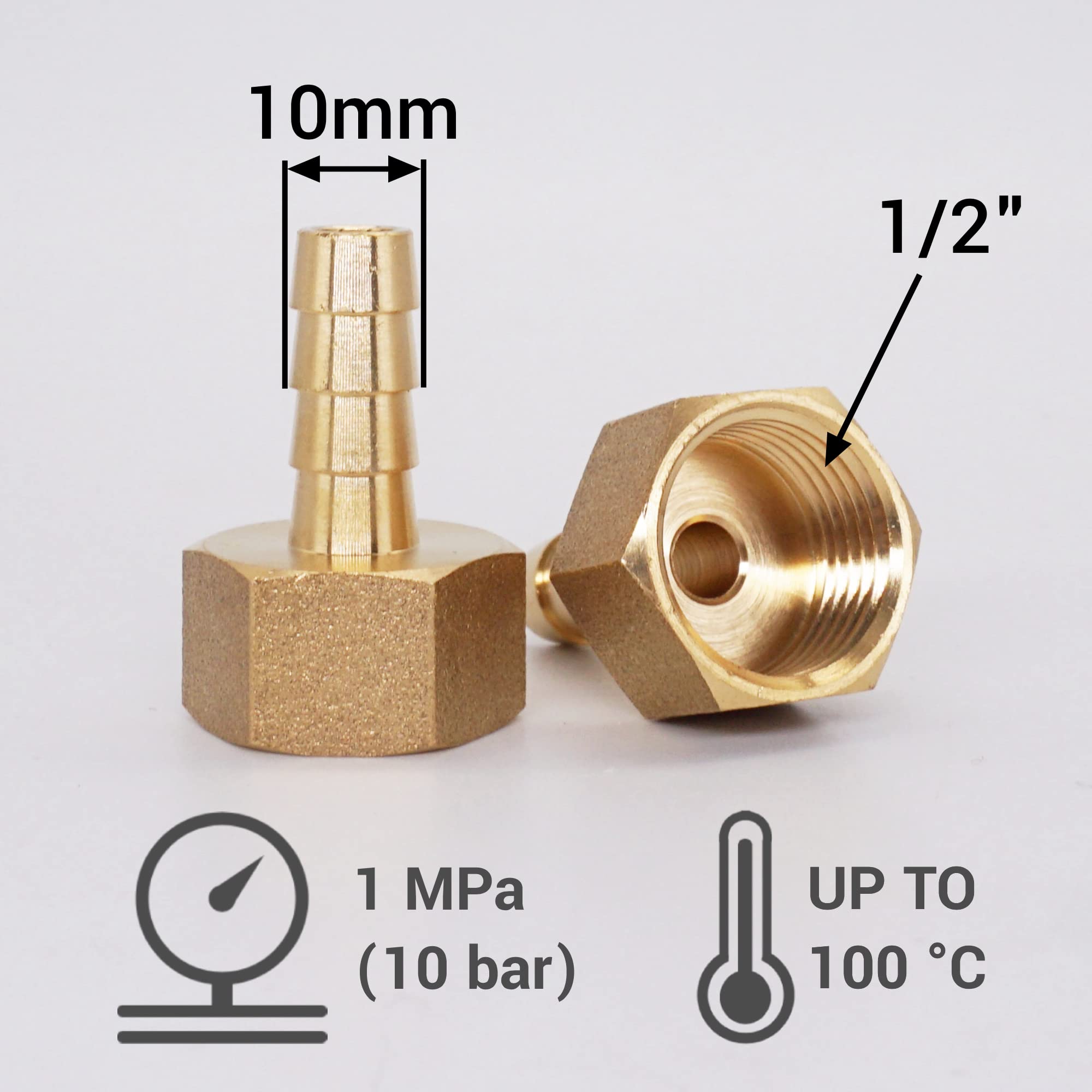 10/50 X M6-M10 Portacavi Ad Anello Fermacavi Occhiello Ad Anello - Foto 9