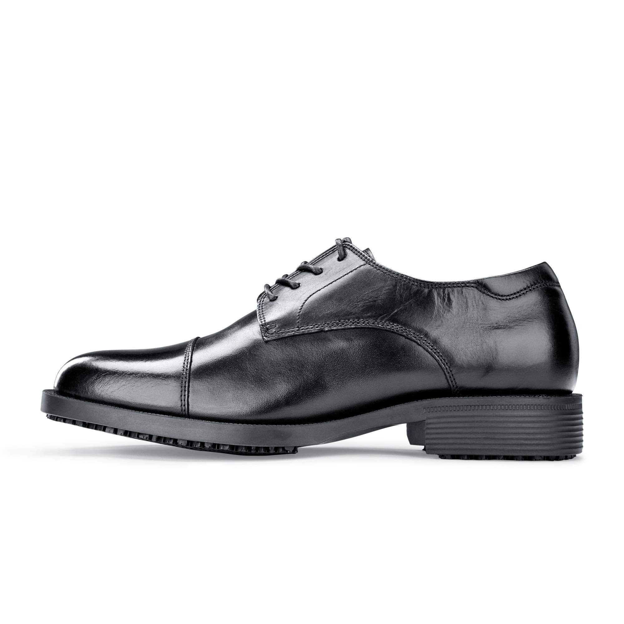 Shoes for Crews Senator – Chaussures de Travail Confortables en Cuir, Semelle intérieure matelassée, Semelle extérieure antidérapante, Style Bureau Classique – pour Hommes