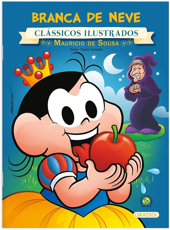 Turma da Mônica - Clássicos Ilustrados - Branca de Neve