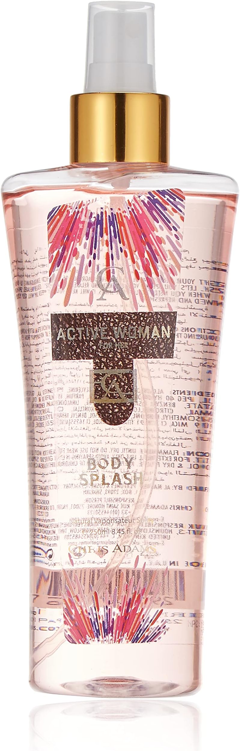 Chris Adams Perfumes Active Woman Bodysplash For Women, 250 Ml