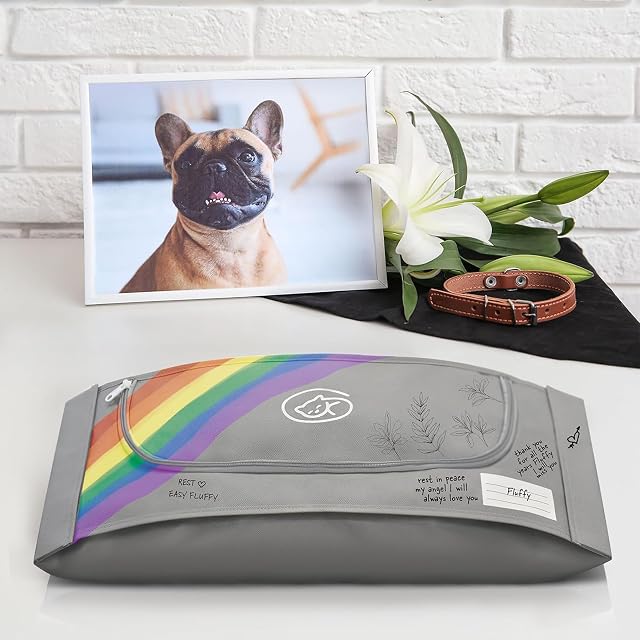 Foto 7 de 8 de Euthabag Bolsa Para Acurrucarse Diseñada Por Un Veterinario the Dignified Pet Cremation Burial Bag Con Kit…