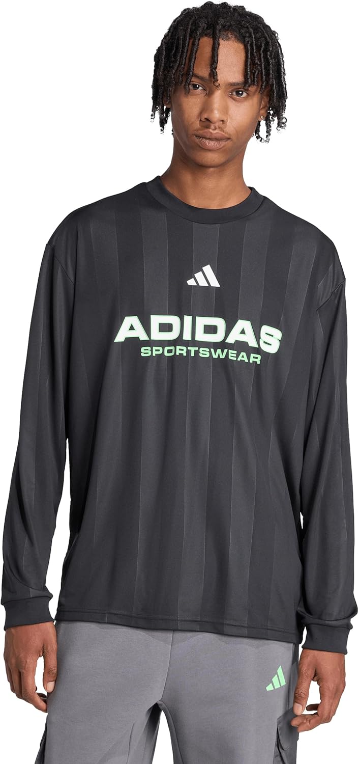 Adidas Mens House of Tiro Long Sleeve Jacquard Jersey