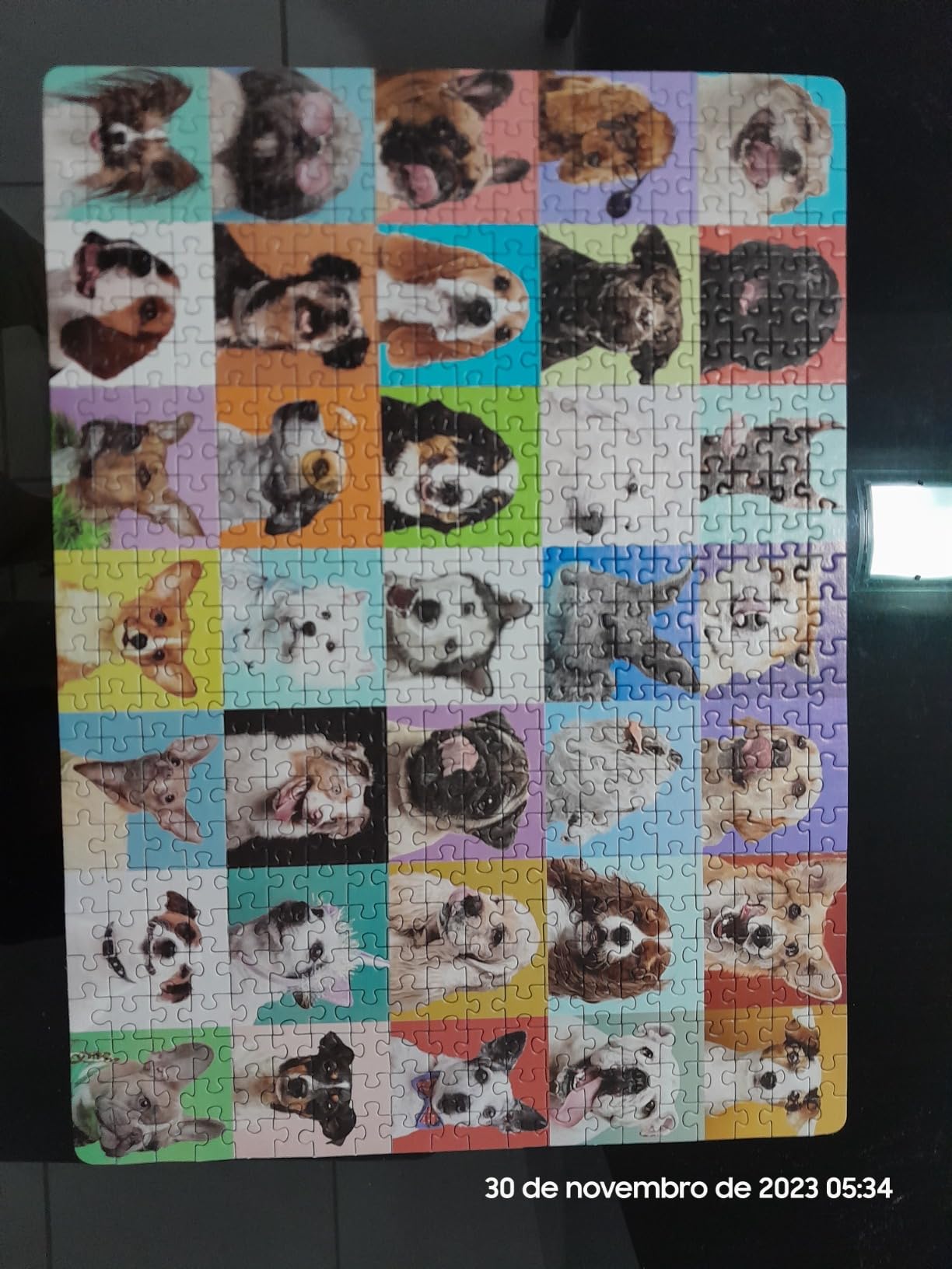 Mosaico de Cachorros - Quebra-cabeça - 500 peças, Toyster Brinquedos ...