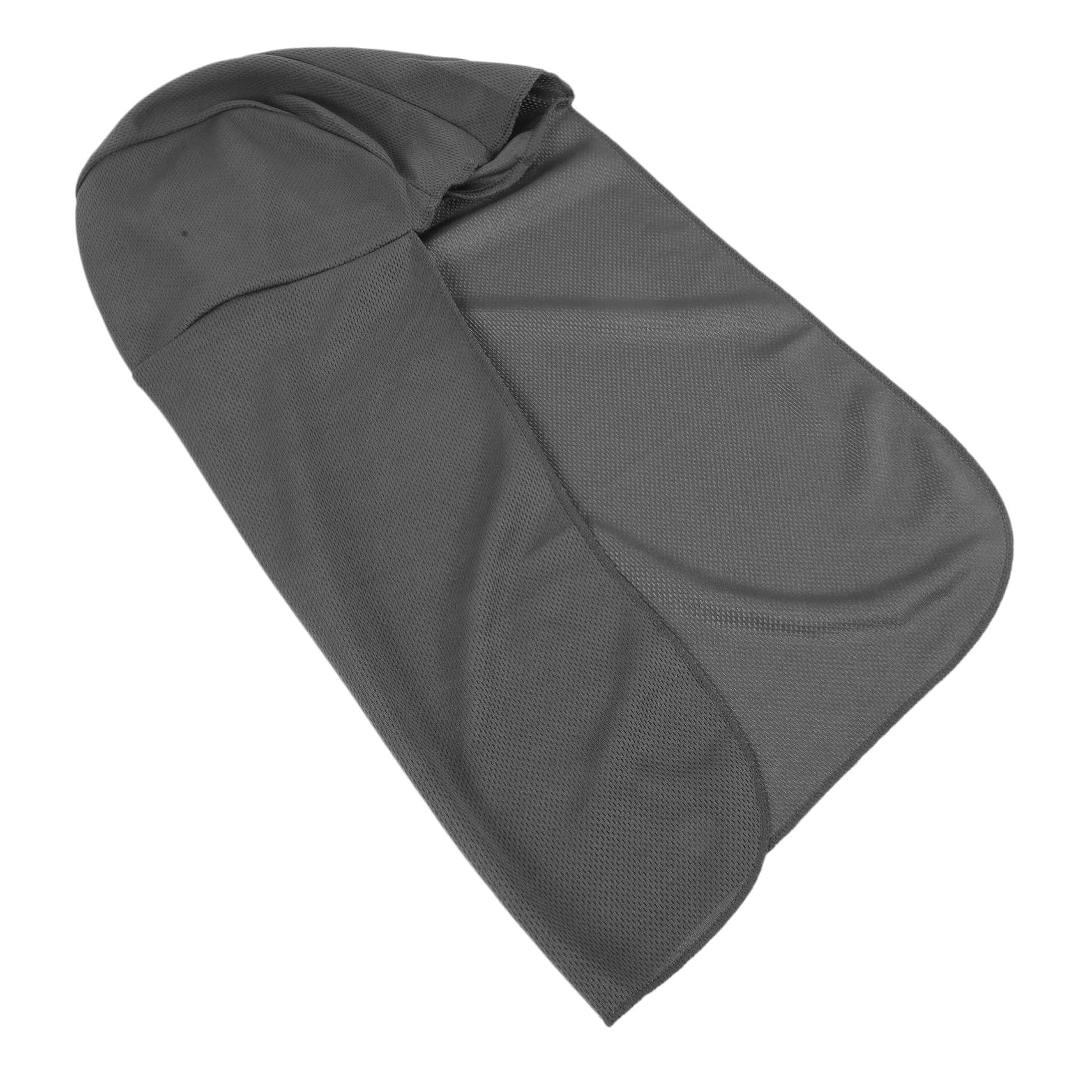 ibasenice Parasol Sombrero para El Sol con Solapa En El Cuello Sombreros De Caballo Ultravioleta Sombrero De Sol Mujer Sudor Tela De Malla Dark Grey