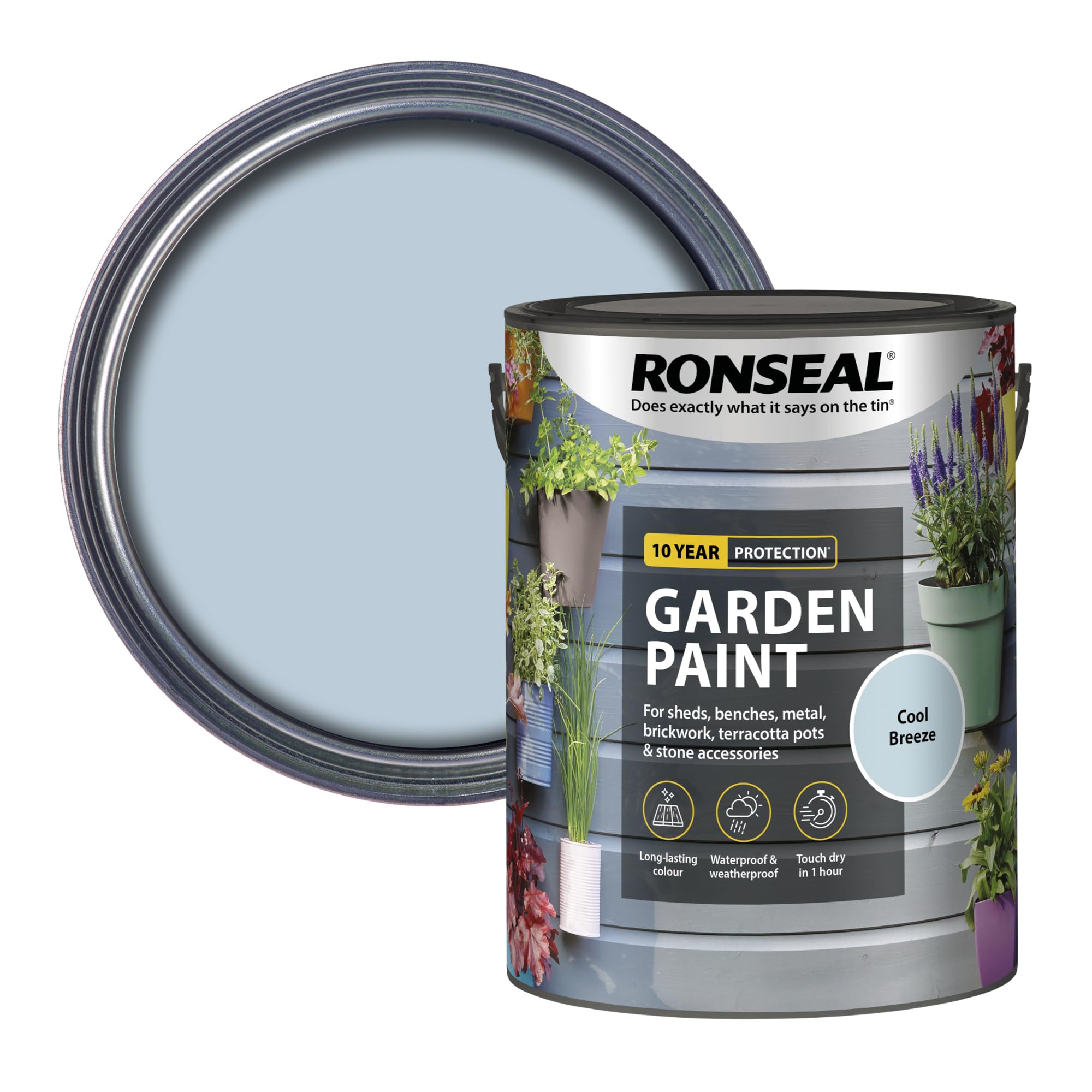 Ronseal Cool Breeze Garden Paint 5L