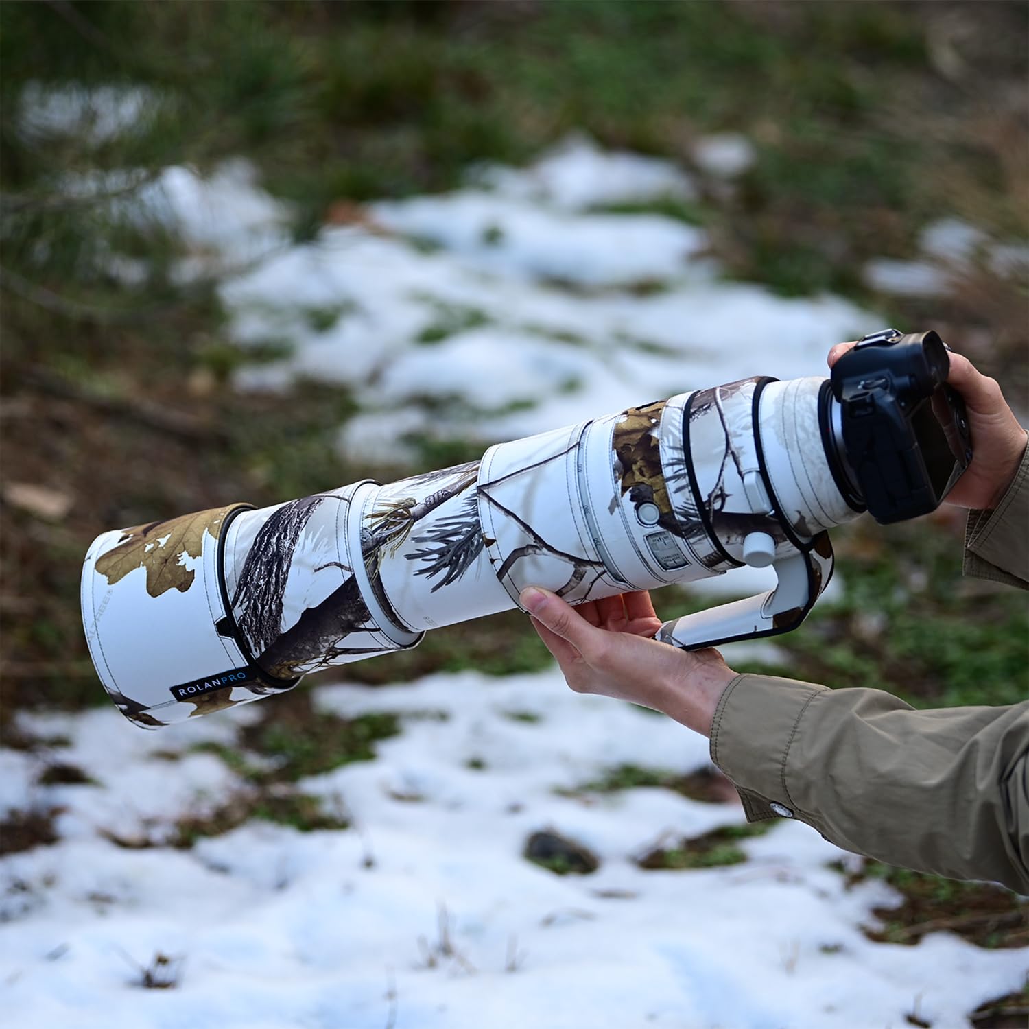 Amazon | ROLANPRO 防水レンズ迷彩コート適合するCanon RF 200-800mm
