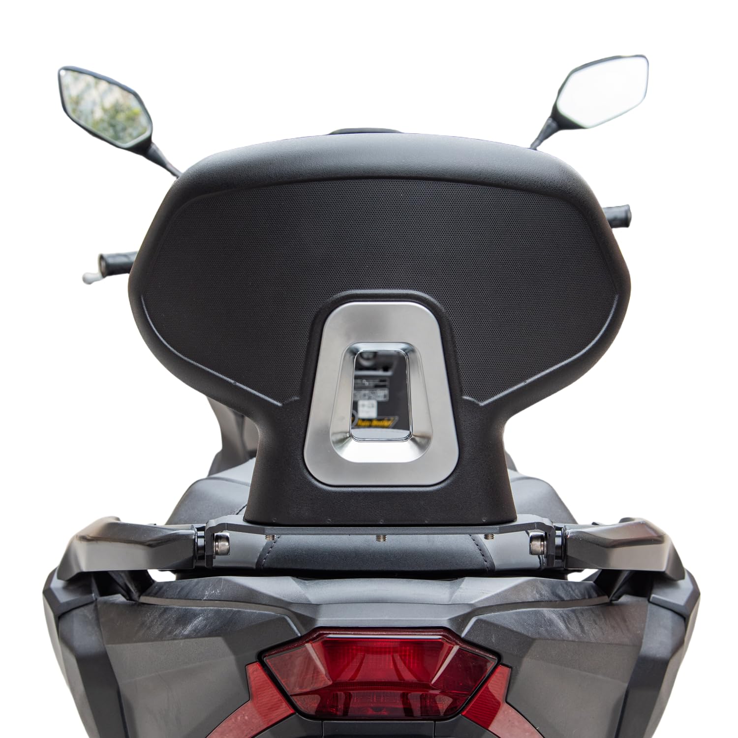 Dossier de passager arrière de moto pour ADV350, coussin de barre Sissy amovible compatible avec H-onda ADV 350 ADV-350 2022 2023 2024, support lombaire de moto