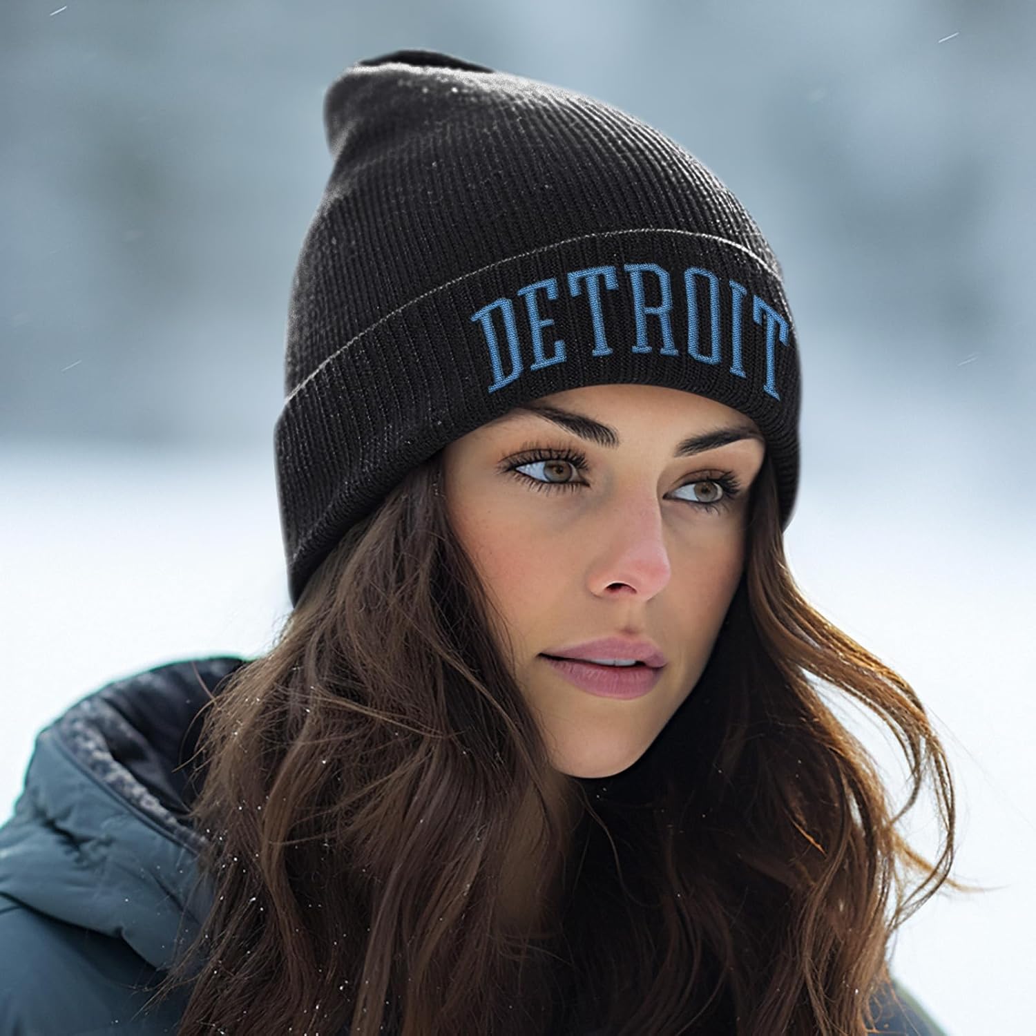 Winter Hat Cities Beanie for Men and Women Knit Cuffed Cap Perfect for Gifts - Image 5
