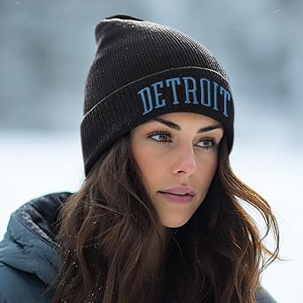 Winter Hat Cities Beanie for Men and Women Knit Cuffed Cap Perfect for Gifts