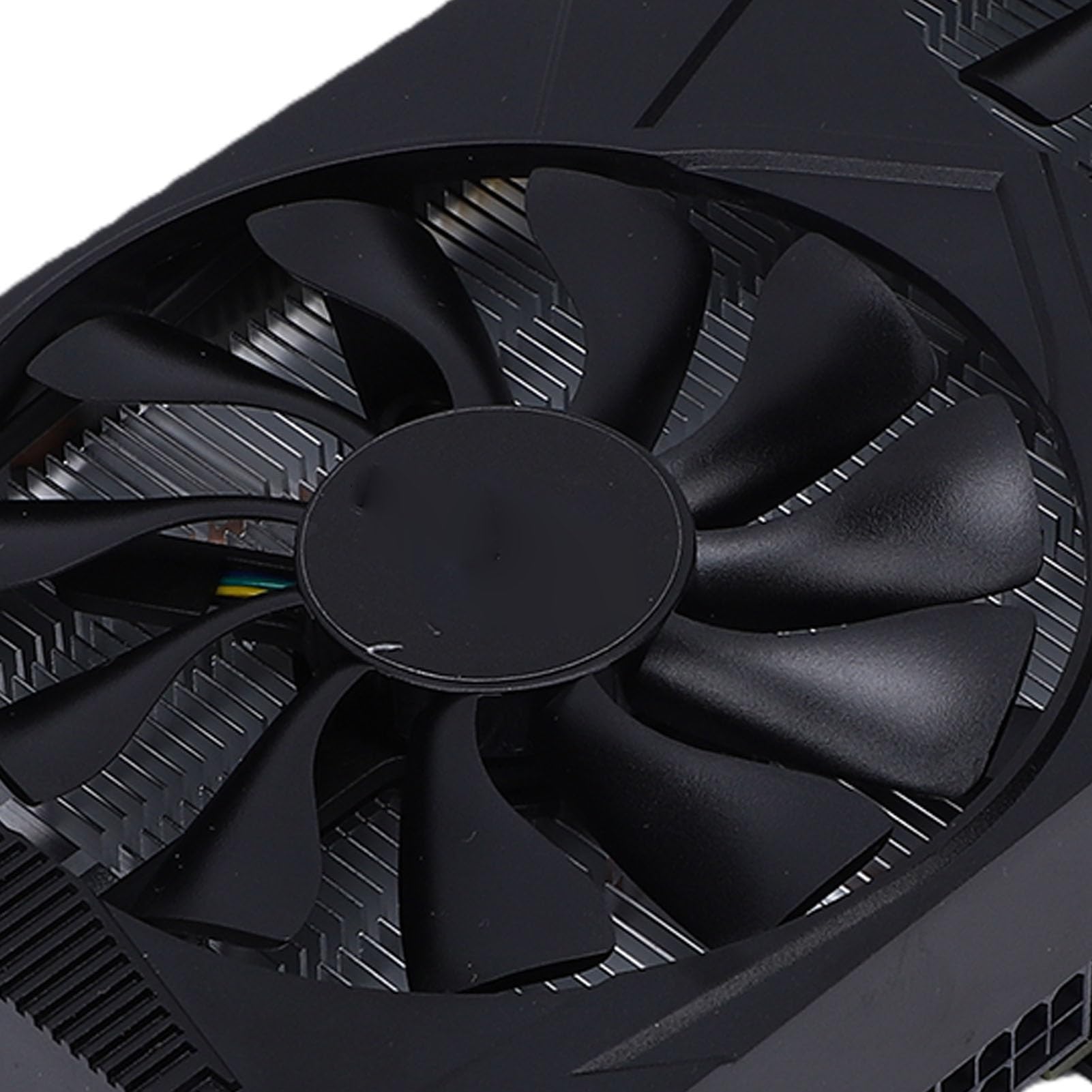 Luqeeg Karta Graficzna do Gier, 6 GB Gddr6 192-bitowy Pcie 3.0 X16, Podwójny Wentylator Chłodzący z Ray Tracing i Ai Super Sampling dla Gier PC i Rozrywki Multimedialnej.