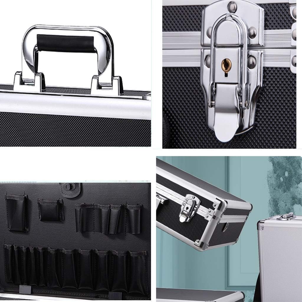 Portable First Aid Box Aluminum Alloy Diagnosis Case kit Bag with Adjustable Shoulder Strap for Home,Travel & Workplace
