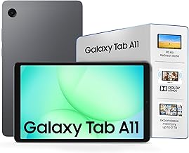 Samsung Galaxy Tab A11, 22.05 cm (8.7 inch) TFT LCD Display, 8 GB RAM, 128 GB Storage, Wi-Fi + LTE Tablet, Gray