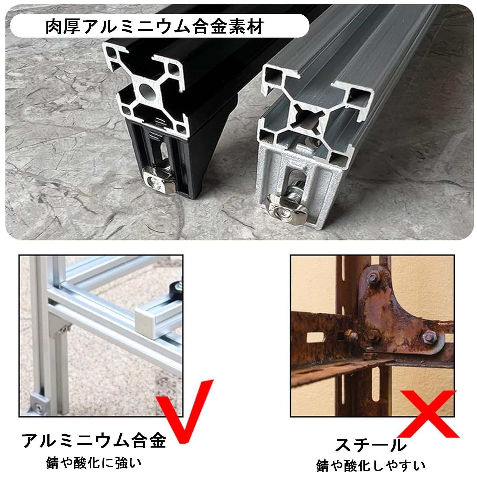 Amazon.co.jp: 3段式エアコンサポートブラケット エアコン 室外 機