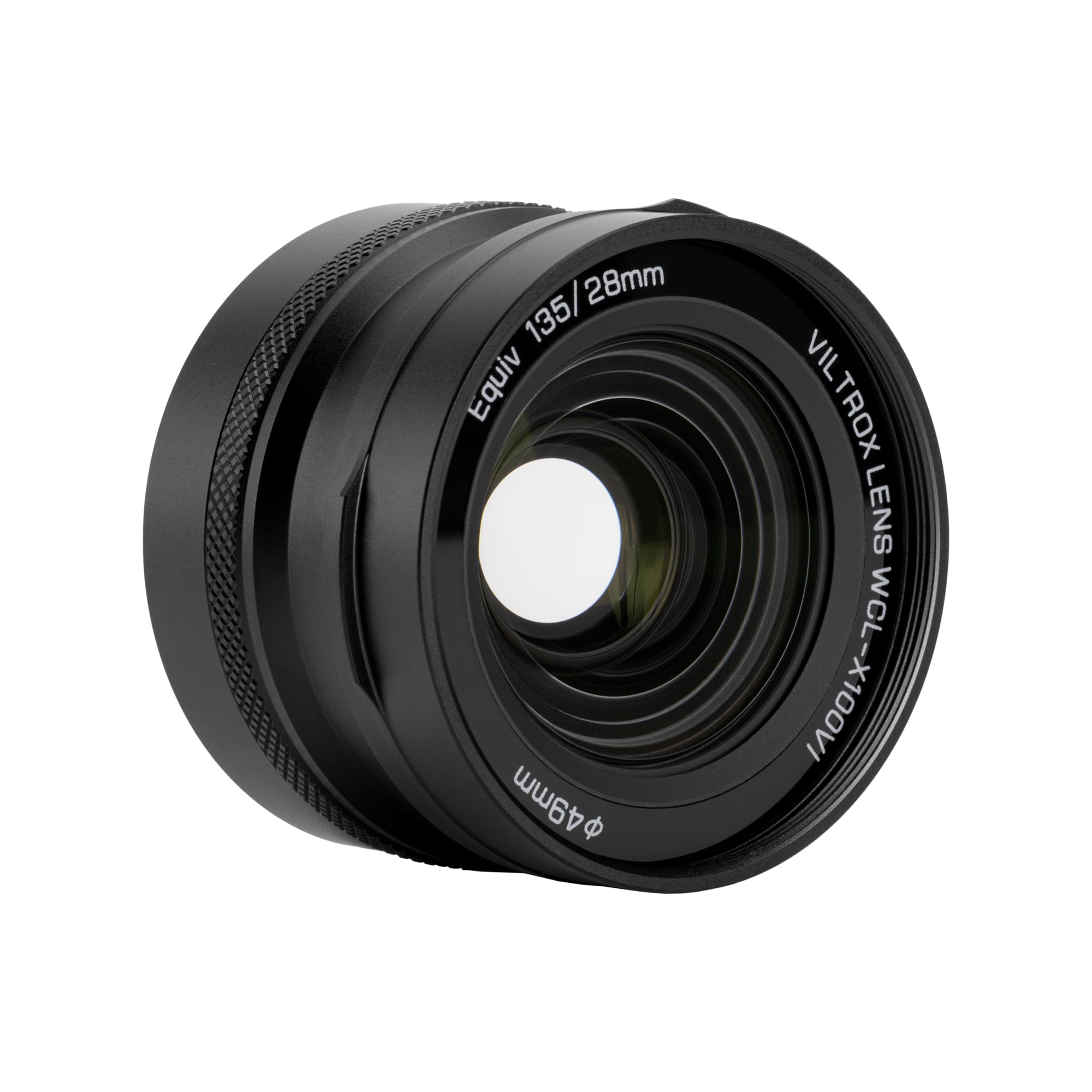 VILTROX WCL-X100VI obiektyw szerokokątny do aparatu Fujifilm serii X100 0,8 x szeroki kąt (czarny)