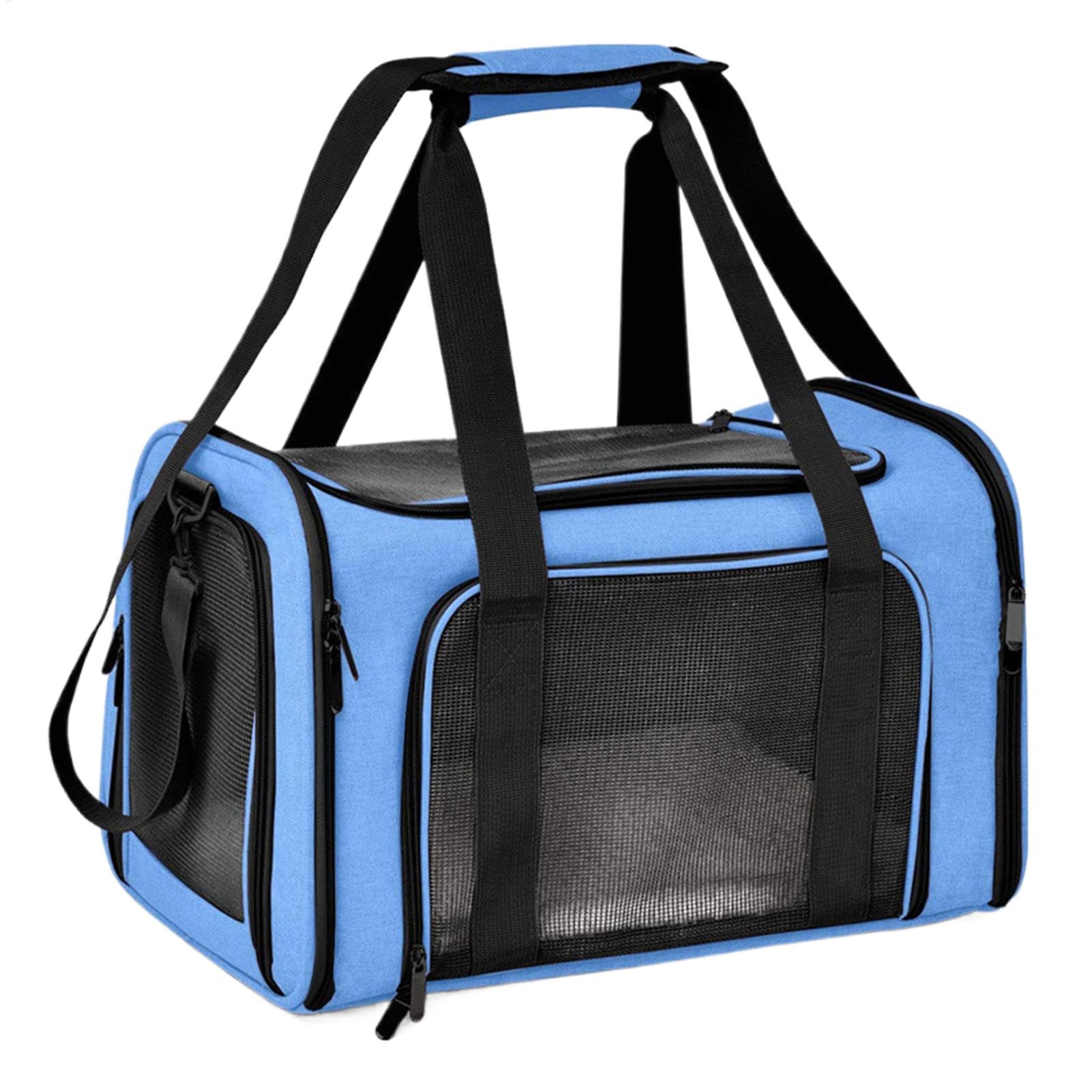 Boîte de transport pour chat pliable et sac de voyage souple pour animal