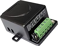 Vista 3 de UHPPOTE Interruptor de control remoto inalámbrico RF de 1 canal de 433.92 MHz Voltaje de entrada 12VDC para abridores de puertas de garaje