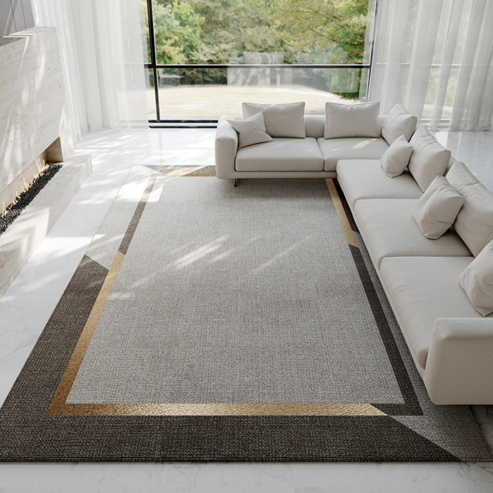 Tapis luxueux épais et doux au toucher pour sublimer votre chevet