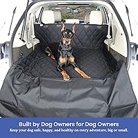 Vista 4 de Transportín para maletero de SUV para perros, empresa con base en EE. UU., Extra grande, Negro