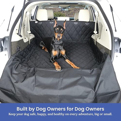 Miniatura 4 de Transportín para maletero de SUV para perros, empresa con base en EE. UU., L, Negro