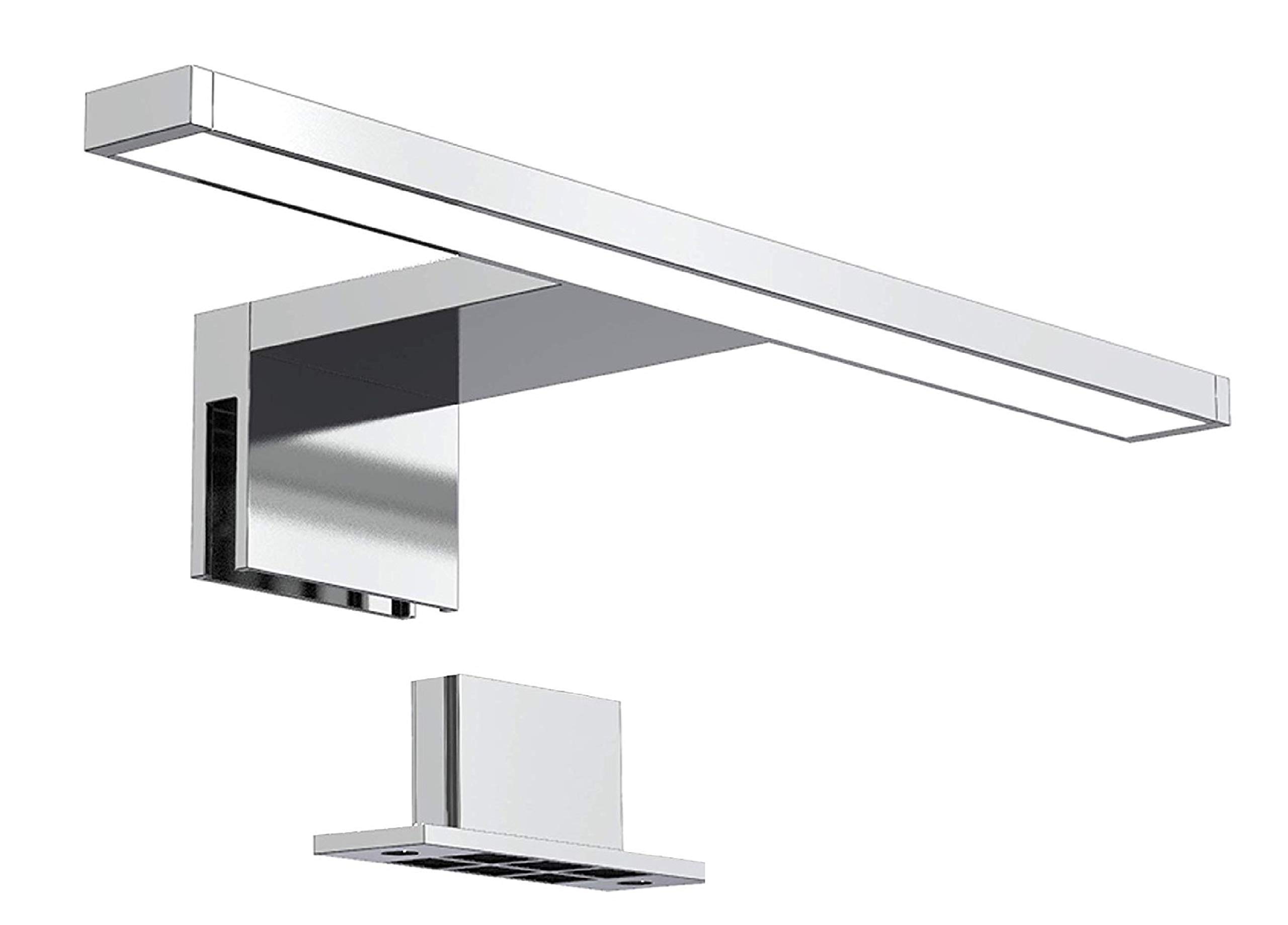 Trango Modern XXL IP44 LED Spiegelleuchte Produktlänge: 830 mm 2245 Badleuchte, Schminklicht, Badezimmer Schrankleuchte, Aufbauleuchte, Spiegelschrank Beleuchtung 3000K warmweiß