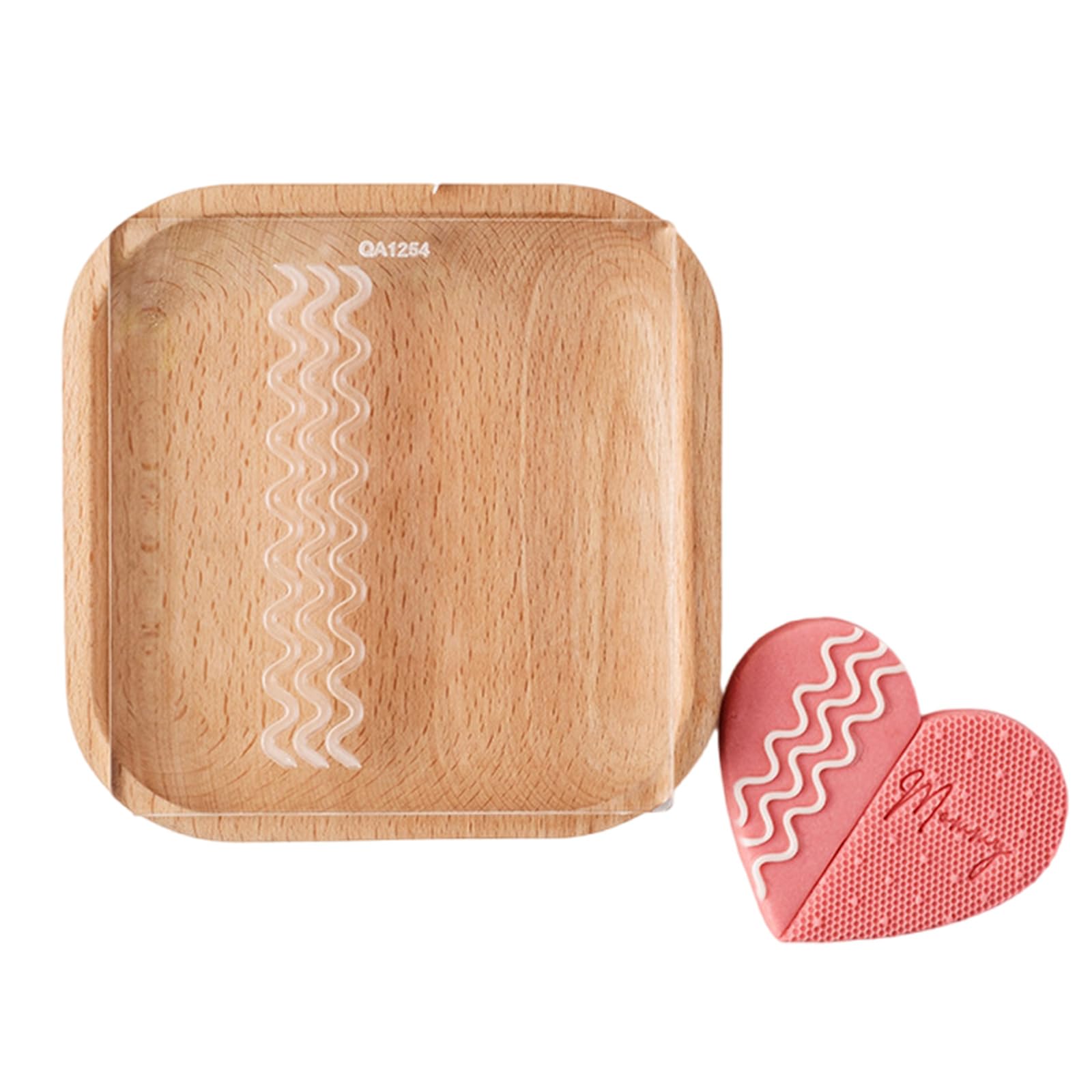 Buxuaaaa Textureg Cookie Molds Kitchen Bakings Pastrys Bakewares Various Shape Biscuit Cutter Acrylic Cookie Molds Making Tool Baking Accessories