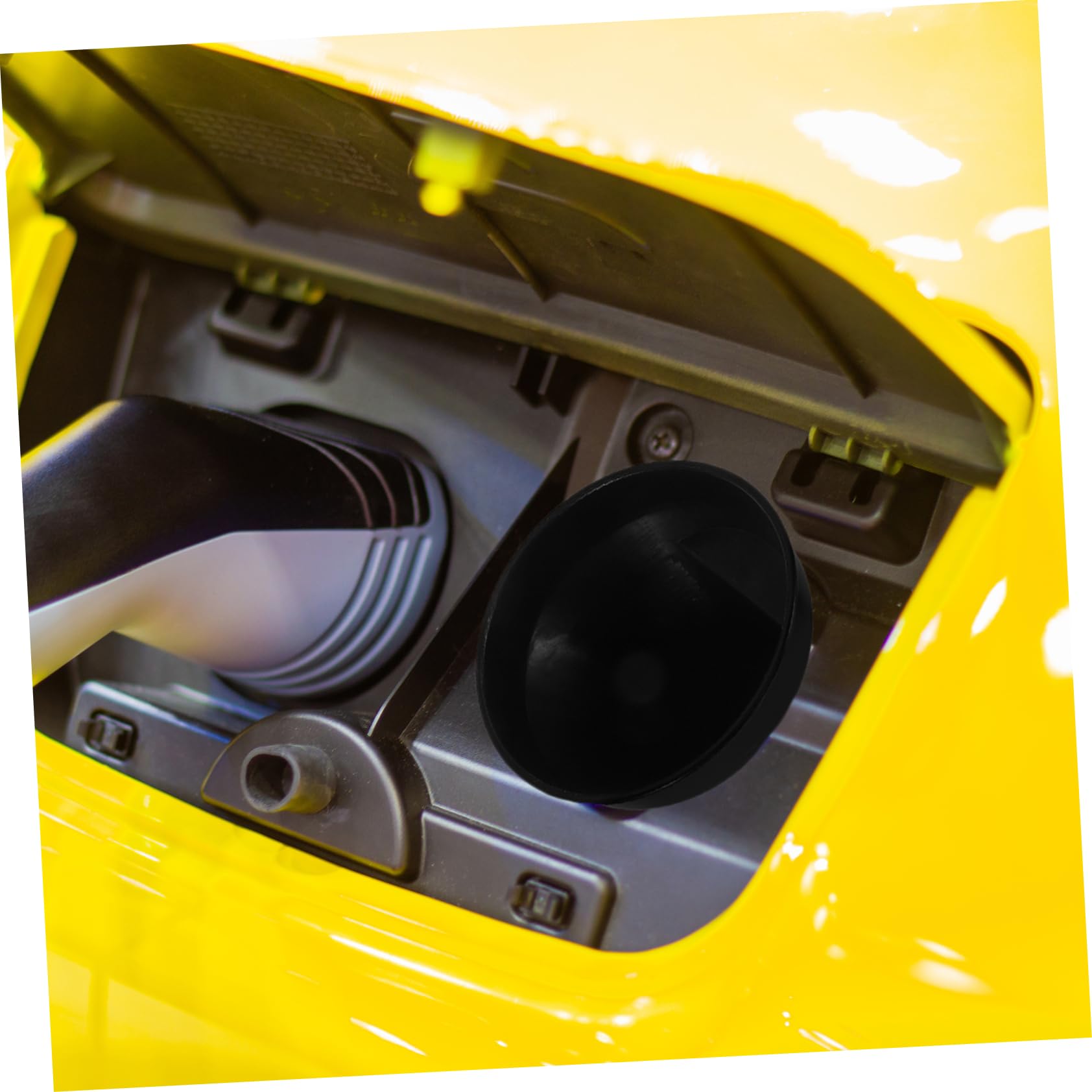 Anneome Embudo de Aceite Automotriz Largo con Filtro y Tubo Extensible, Embudo Flexible Multipropósito para Gasolina y Líquido de Transmisión, Herramienta de Emergencia para Coches