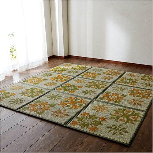 Tatami Mat Pliable Igusa Matelas Japonais Rush Herbe Sol HMTBQT