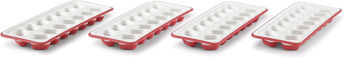 Easy Release Flexible Ice Tray Clear