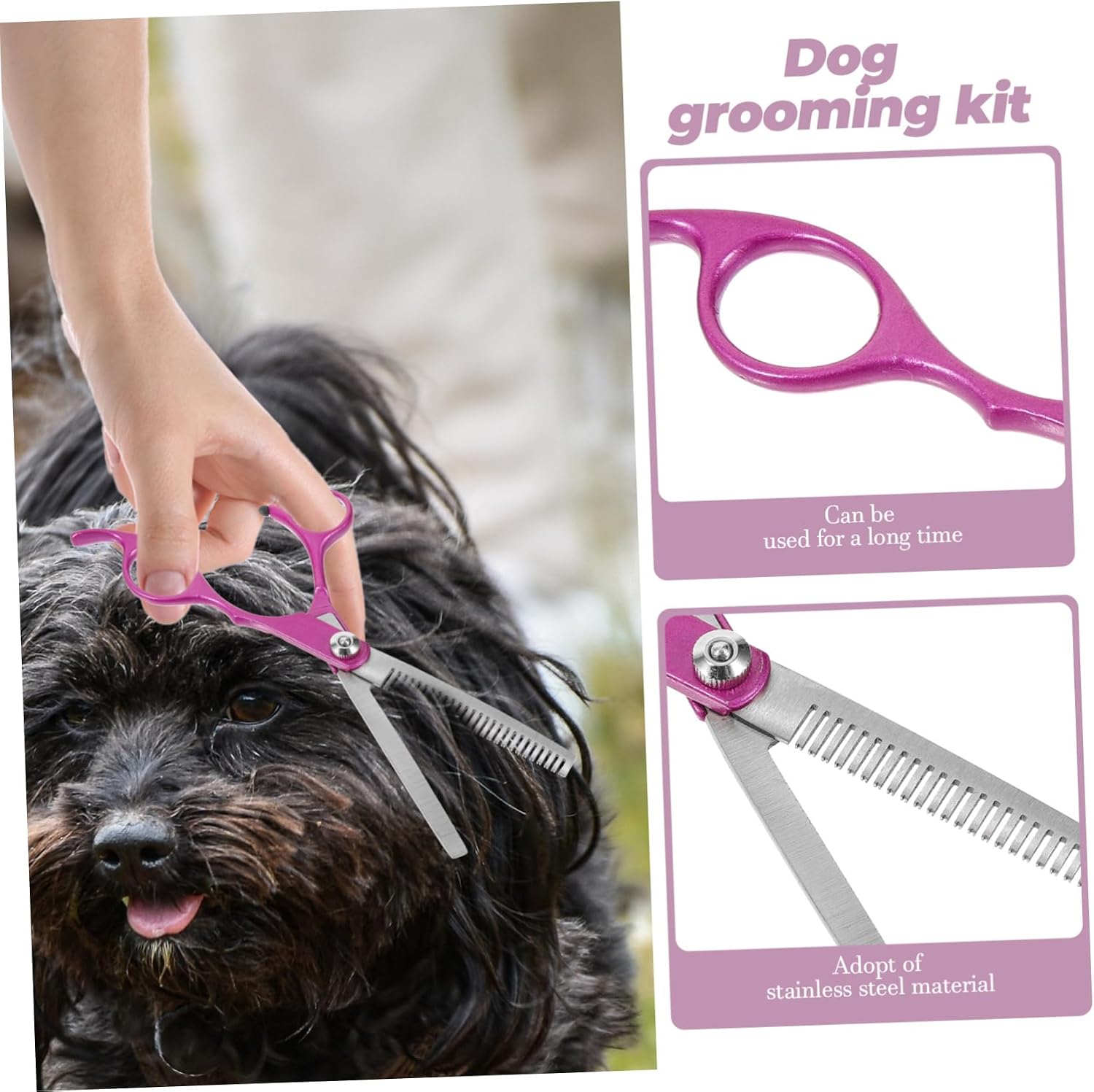 Stainless Steel Pet Grooming Scissors Dog Shears Cat Dog Supply Professional Pet Grooming