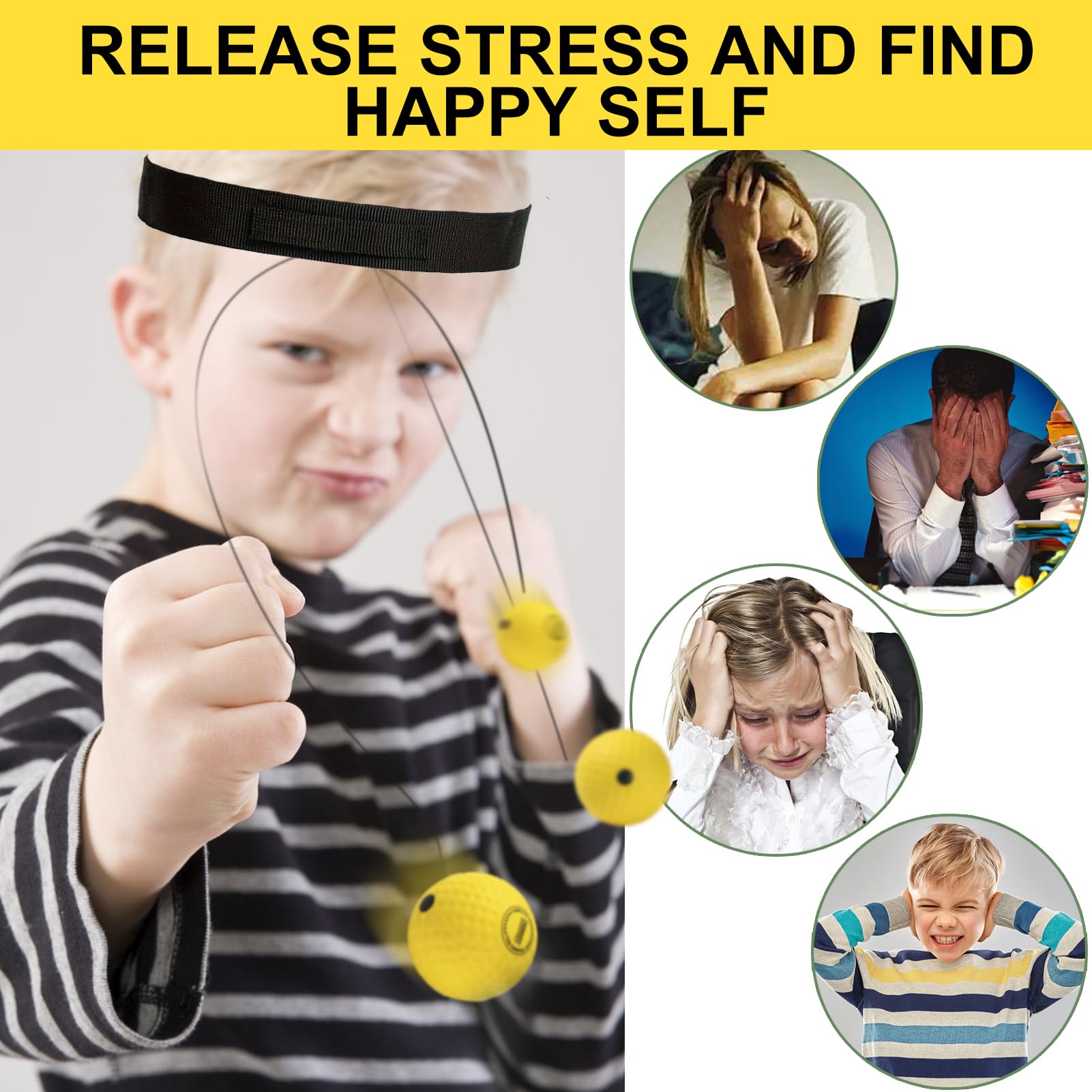 Funny Gift Ideas for Kids & Teen Boys - Unique Graduation & Birthday Gifts for Him, Boxing Game Hand-Eye & Foot Coordination Sport Training, Cool Party Favor & Summer Activity Gift for Children