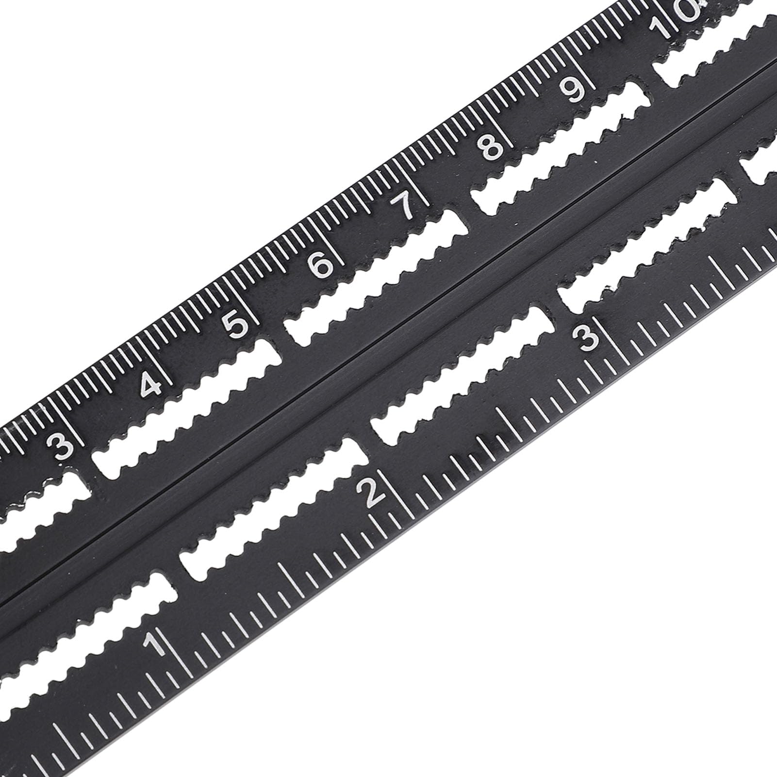 Équerre combinée de 20 pouces, règle d’angle combinée coulissante à rotation de 360 degrés, outil de mesure à double échelle en alliage d’aluminium pour le travail du bois et du