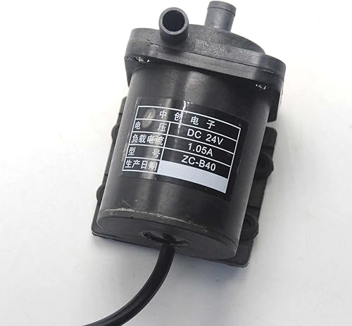 Miniatura 6 de 24V DC ZC-B40 bomba de agua caliente mini sin escobillas magnética alta temperatura 100 grados C