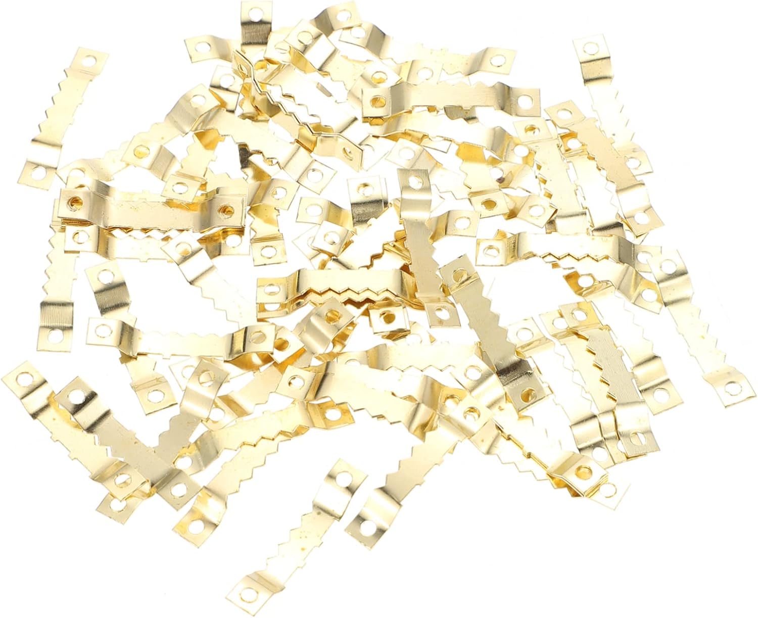 1000pcs Serrated Photo Hanging Hooks Metal Wall Storage Accessories Rustproof Frame Hooks for Organization