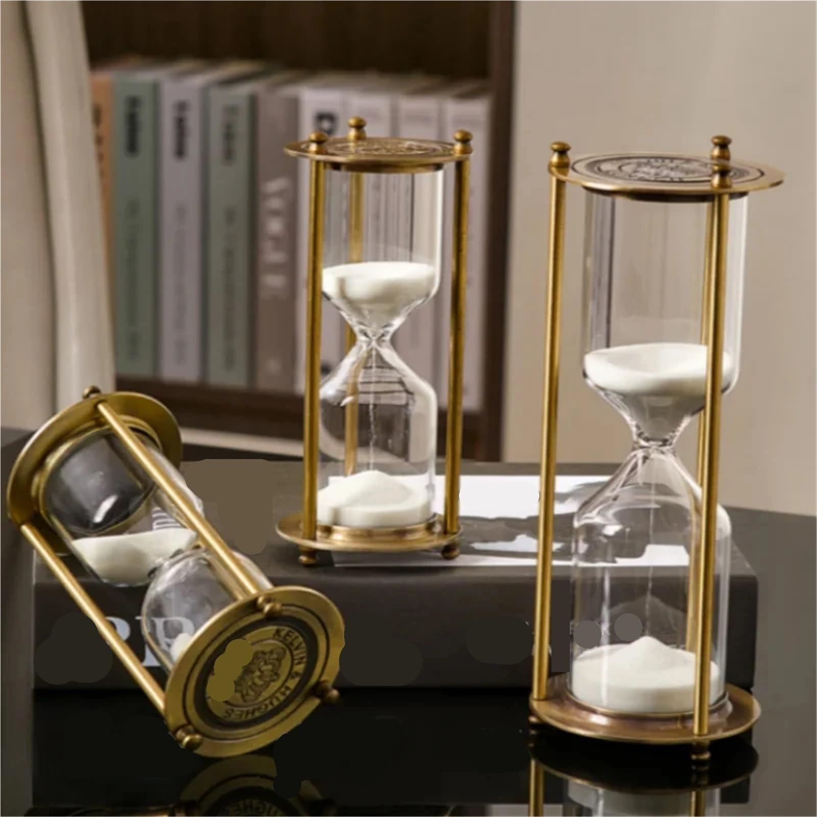 Sanduhr-Timer aus Metall